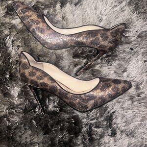Jessica Simpson Animal Print Heels